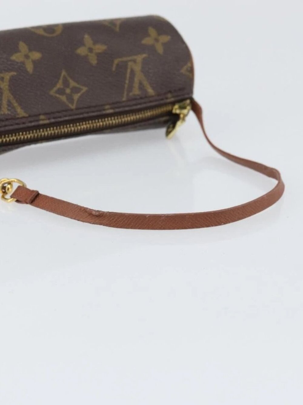 LOUIS VUITTON Monogram Papillon Pouch LV Auth 168953 - Picture 8 of 16